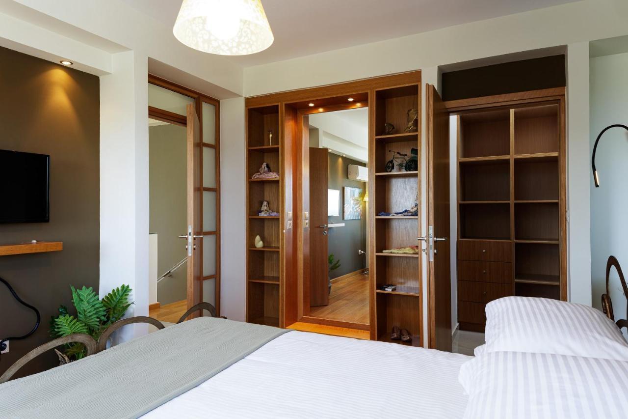 Rizes Villa With Jacuzzi & Heated Pool Agia Triada Zewnętrze zdjęcie
