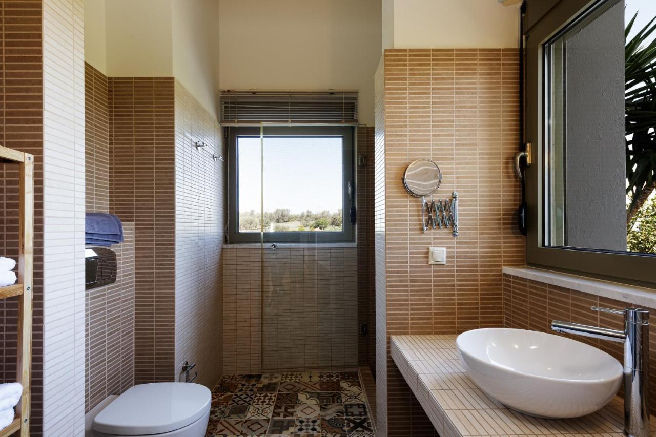 Rizes Villa With Jacuzzi & Heated Pool Agia Triada Zewnętrze zdjęcie