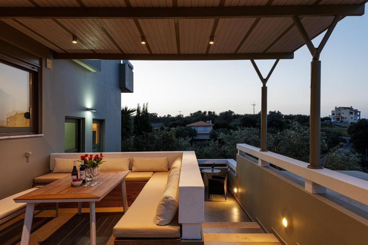 Rizes Villa With Jacuzzi & Heated Pool Agia Triada Zewnętrze zdjęcie